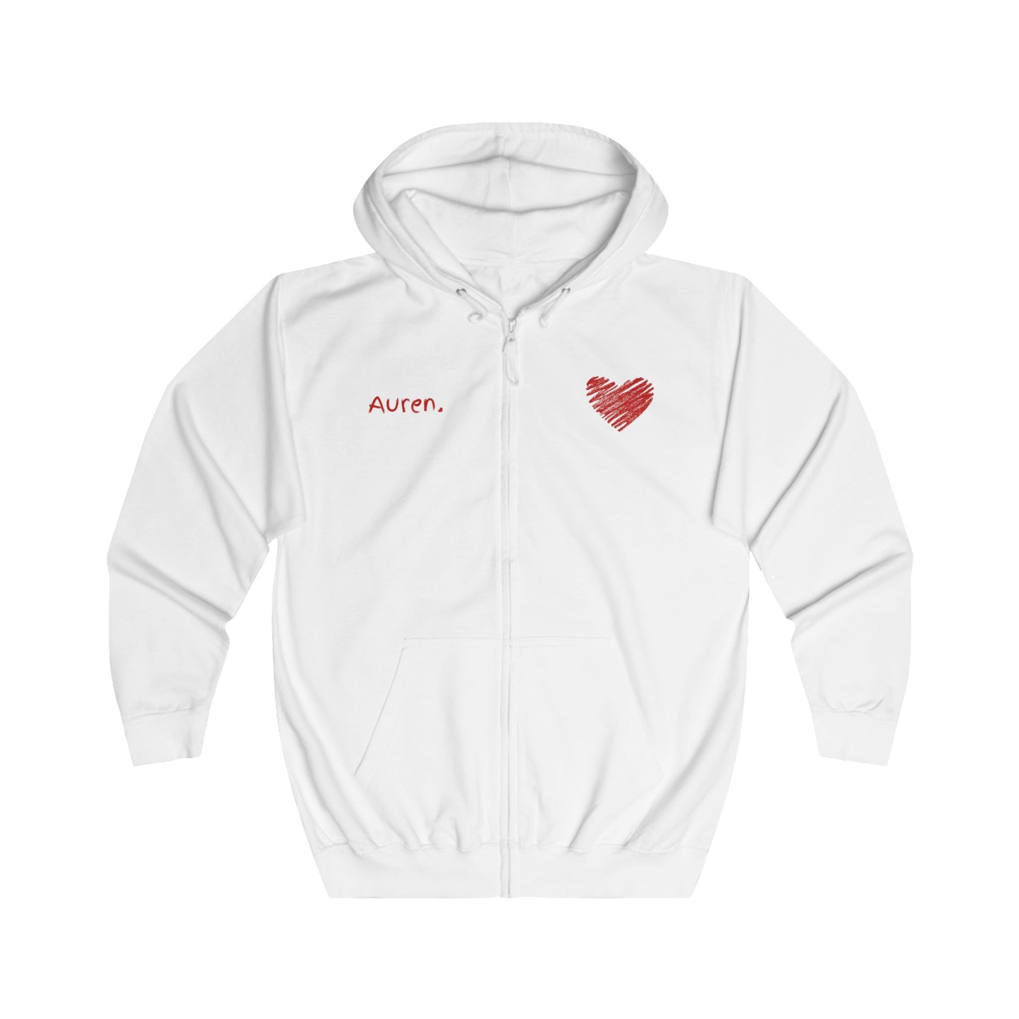 In My Heart Zip Hoodie