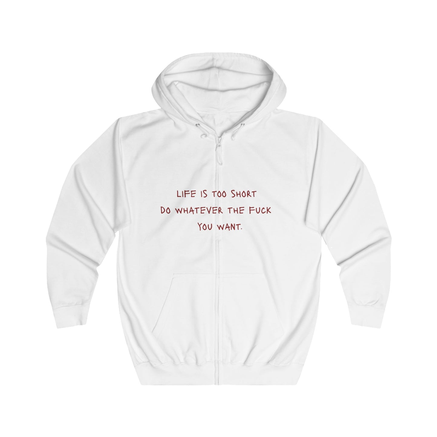 Short Life Zip Hoodie