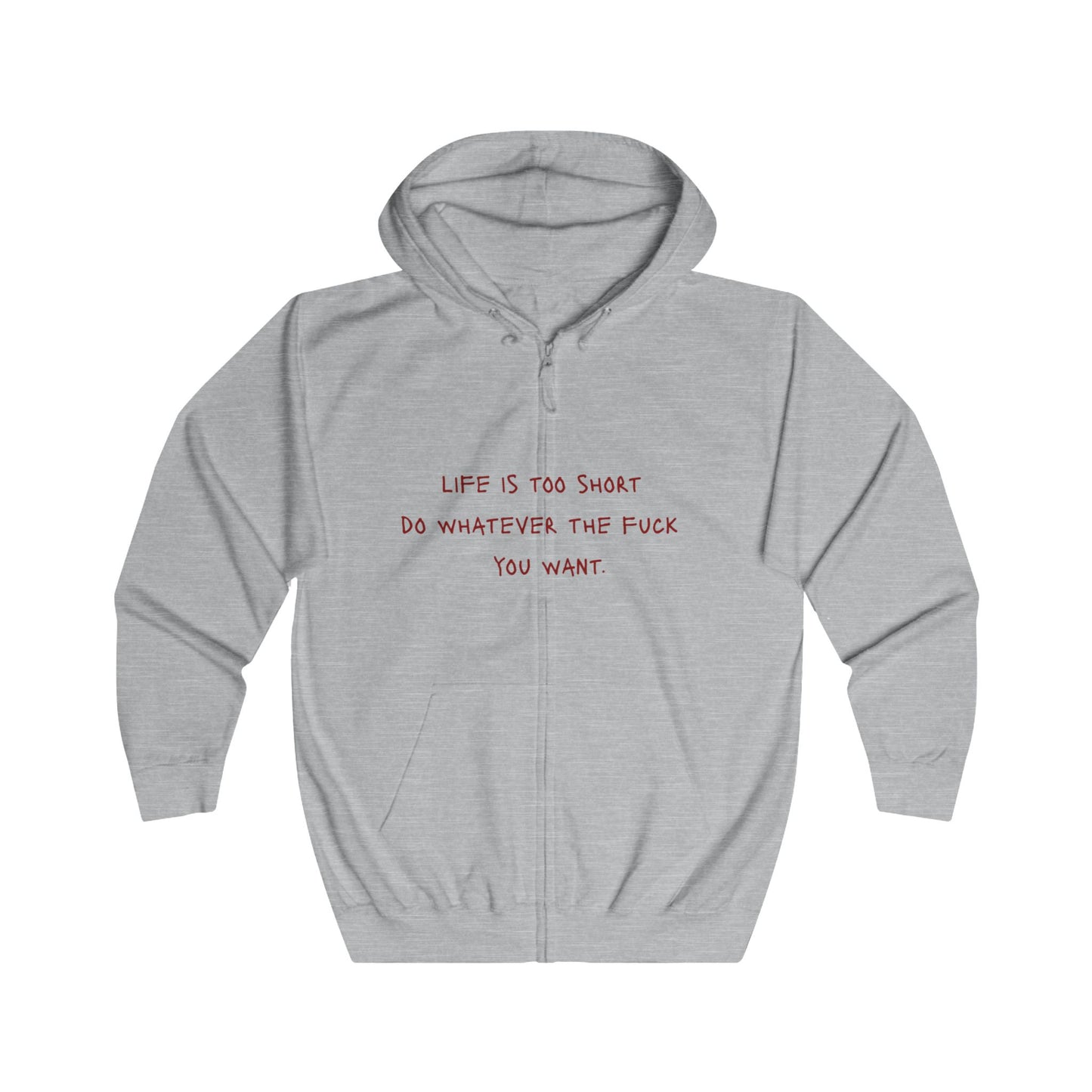 Short Life Zip Hoodie