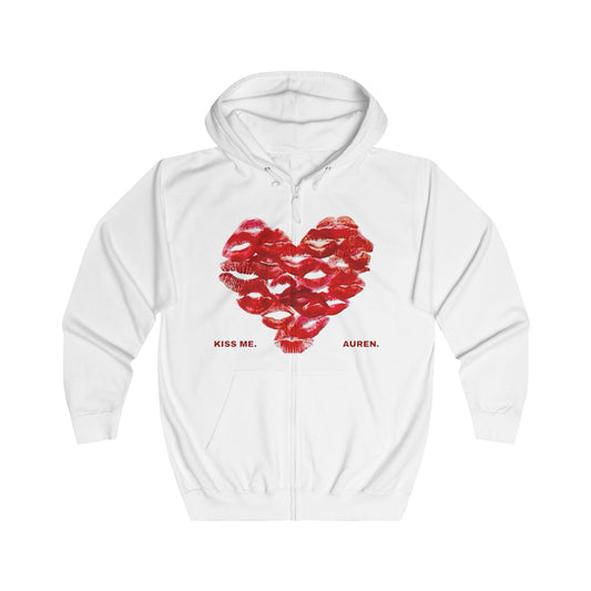 Kiss Me Zip Hoodie