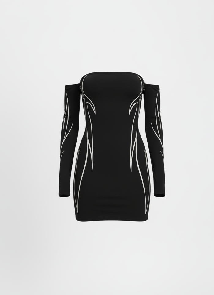 Off-Shoulder Bodycon Dress