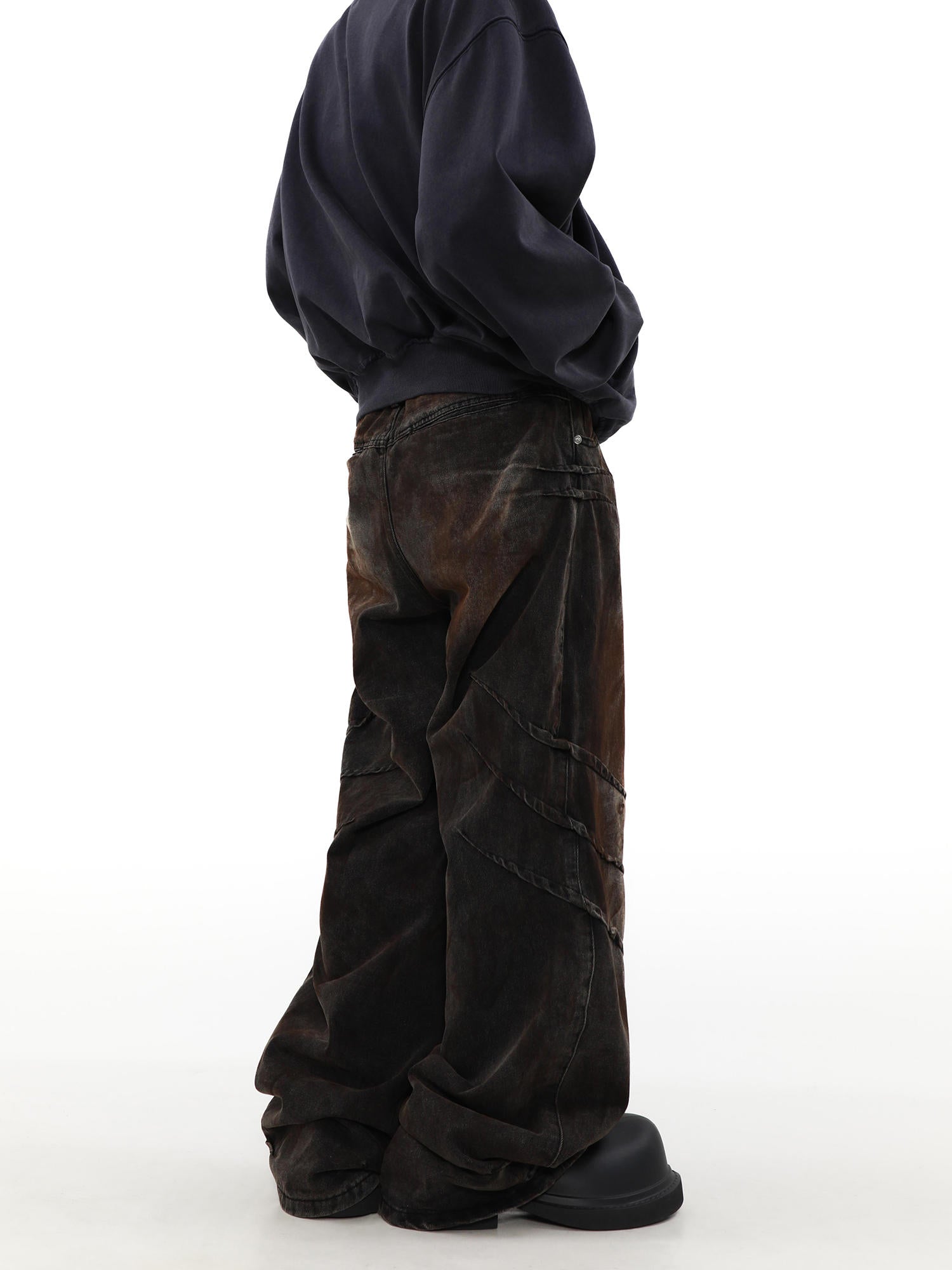 Dirty Waste Baggy Jeans