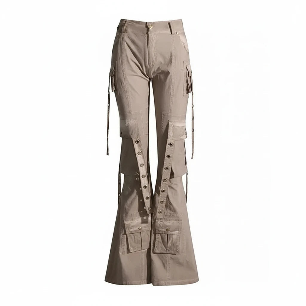 High Waist Flared Jeans