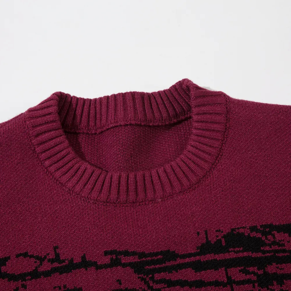 Oversized Jesus Knitwear