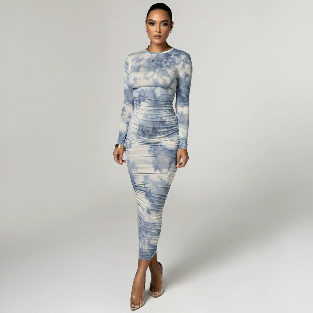 Long Sleeve Maxi Dress